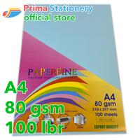 Gambar Kertas HVS A4 Paperfine Isi 100 lbr Warna Blue dari Prima Stationery Official Kota Administrasi Jakarta Utara 2 Tokopedia