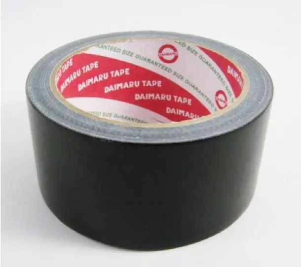 Lakban Hitam Kain Daimaru 2 inch / 48 mm x 12 m
