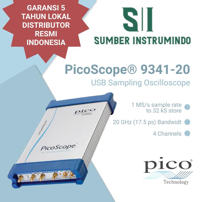 Gambar PicoScope 9341-20 Oscilloscope 4 Channel, 20 GHz Bandwidth dari Toko PicoTech Kota Bandung Tokopedia