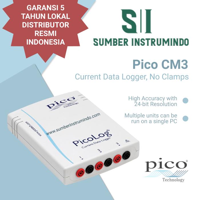 Gambar Pico CM3 - Current Data Logger, No Clamps dari Toko PicoTech Kota Bandung Tokopedia