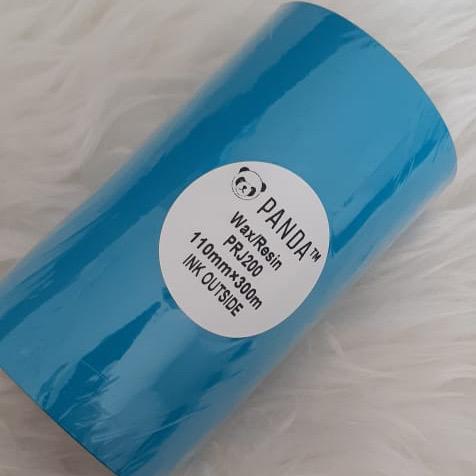 PANDA PRJ-200 WAX RESIN 110x300 FACE OUT BARCODE PRINTER RIBBON