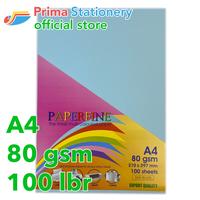 Gambar Kertas HVS A4 Paperfine Isi 100 lbr Warna Blue dari Prima Stationery Official Kota Administrasi Jakarta Utara 1 Tokopedia