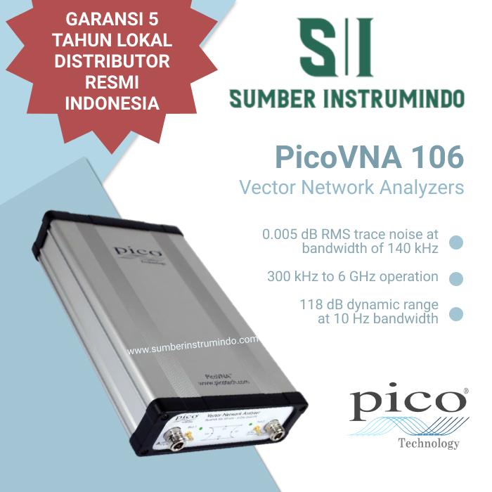 Gambar PICOVNA-106 6GHz VECTOR NETWORK ANALYSER PICO VNA dari Toko PicoTech Kota Bandung Tokopedia