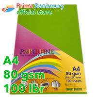 Gambar Kertas HVS A4 Paperfine Isi 100 lbr Warna Parrot dari Prima Stationery Official Kota Administrasi Jakarta Utara 2 Tokopedia