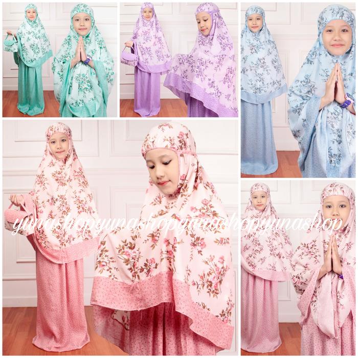 Gambar MUKENA ANAK SD 4-7TAHUN MUKENA RAYON BALI ADEM MUKENAH ROSEMERY KEIRA dari yunashop_NEW Kota Administrasi Jakarta Barat Tokopedia