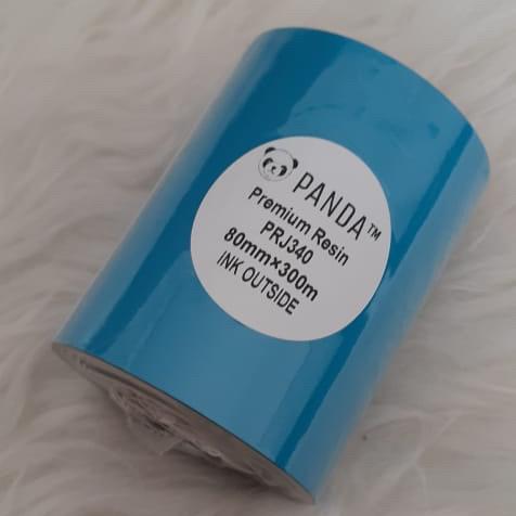 PANDA PRJ-340 FULL RESIN 80x300 FACE OUT BARCODE PRINTER RIBBON