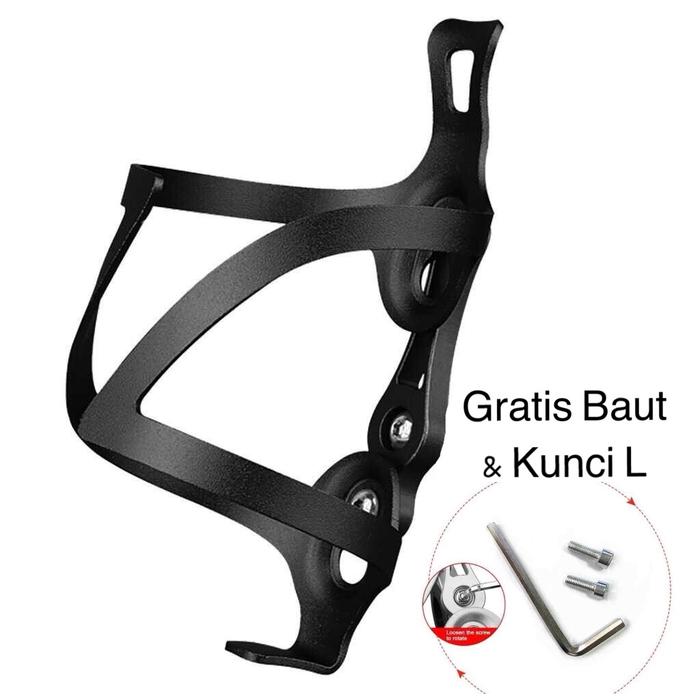 Gambar Holder botol minum sepeda MTB alumunium bottle cage dari BeepBeep Indonesia Kota Tangerang Tokopedia