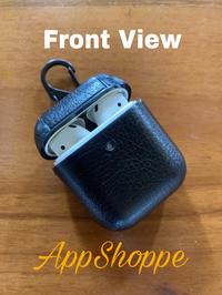 Gambar Airpods 2 GEN 2 Leather Case PU Protective Shell Holder HARDCASE Hook dari DKD Shop78 Kota Administrasi Jakarta Selatan 3 Tokopedia