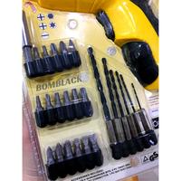 Gambar FISCH Mesin Bor Listrik Tanpa Kabel Obeng Tangan Baterai Cordless Mini dari ATOSER HARDWARE Kota Administrasi Jakarta Barat 3 Tokopedia