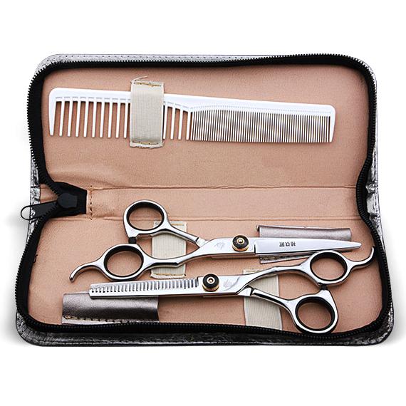 Gambar Gunting Rambut Set Lengkap Sasak & Flat Hairdressing Scissors dari Lakuge Kota Administrasi Jakarta Barat Tokopedia
