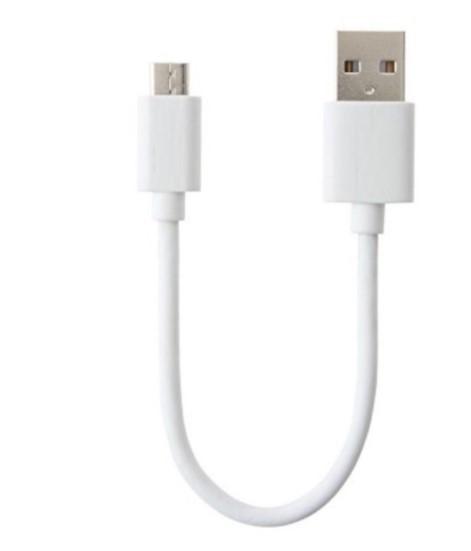 Gambar Kabel data Pendek Powerbank Micro Android 20cm Charger dari Stofer Shop Kota Bekasi Tokopedia