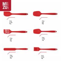 Gambar SPATULA SET SILICON 6 IN 1 ANTI LELEH dari Tokobintang27 Kab. Bogor 3 Tokopedia