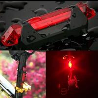 Gambar Lampu Sepeda 1 Set Depan + Belakang LED USB Charger Anti Air Recharge dari Merpati Batavia Kota Tangerang Selatan 5 Tokopedia