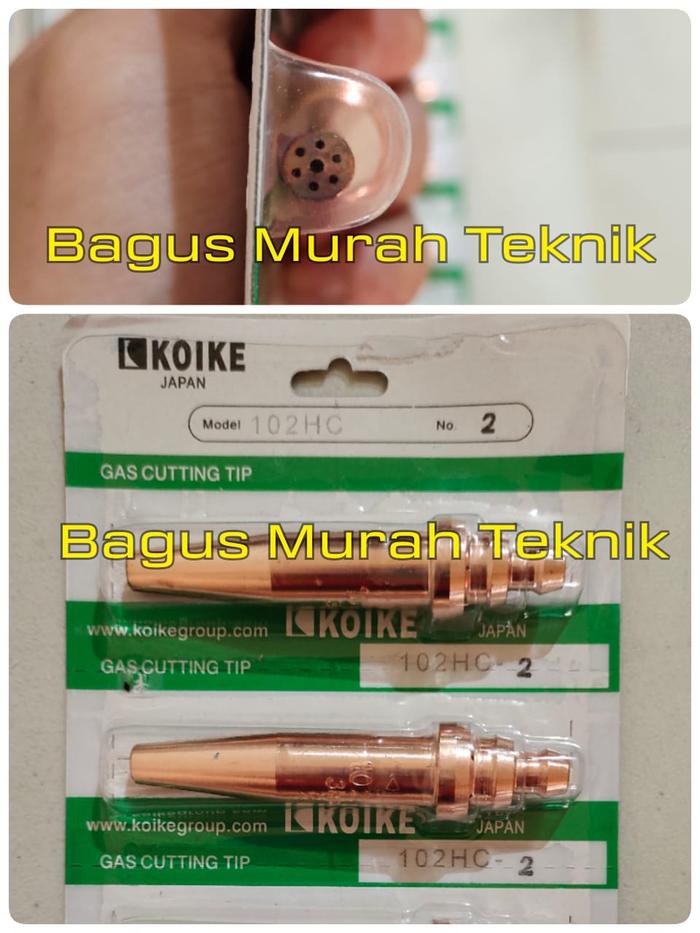 Gambar CUTTING TIP STRONG 25 ACY 102HC KOIKE NO 1, 2 & 3 dari BAGUS MURAH TEKNIK Kab. Tangerang Tokopedia