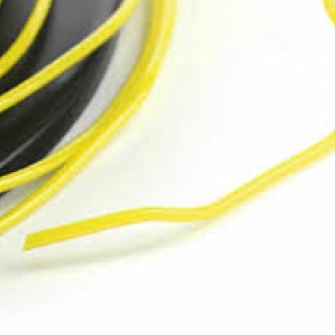 Gambar fillament TPU Thermoplastic Polyurethane kuning /meter 3D printer dari art techno new_NEW Kota Bogor Tokopedia