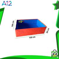 Gambar terpal kolam kotak ukuran (100x150x50cm) tipe a12 Korea dari pondok_terpal_Archived Jakarta Timur 2 Tokopedia