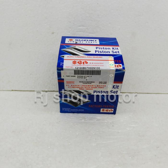 Gambar Piston set 100 Smash lama 12100B07H00N100 dari RJ shop motor Kota Tangerang Selatan Tokopedia