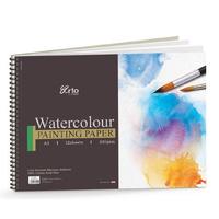 Gambar ARTO COTTON WATER COLOUR BOOK SPIRAL 200 GSM 12SHEETS dari LeevenCo Kota Surabaya 2 Tokopedia