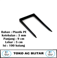 Gambar Penjepit Mulsa Plastik Pengganti Bambu dari MULYO JOYO FARM_NEW Kab. Blitar 1 Tokopedia