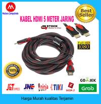Gambar KABEL HDMI 5 M METER MODEL JARING HIGH QUALITY dari Mutiara Computindo Kab. Bekasi 4 Tokopedia