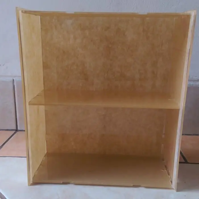 Rak 2 Tingkat Custom Bahan Akrilik 3mm 0