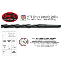 Gambar MTS Long drill / Mata bor taper LONG 19mmx315mm HSS merk SOMTA dari Wiltec Jaya Abadi Kota Administrasi Jakarta Barat 2 Tokopedia