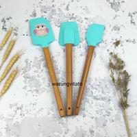 Gambar SILICONE SPATULA SET 3 SERBAGUNA FOODGRADE dari warungvitato Kota Tangerang Selatan 5 Tokopedia