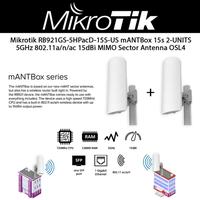 Gambar mANTBox-15S RB921GS-5HPacD-15S Sectoral 5Ghz Mimo dari jaringan cctv Kab. Sukoharjo 3 Tokopedia