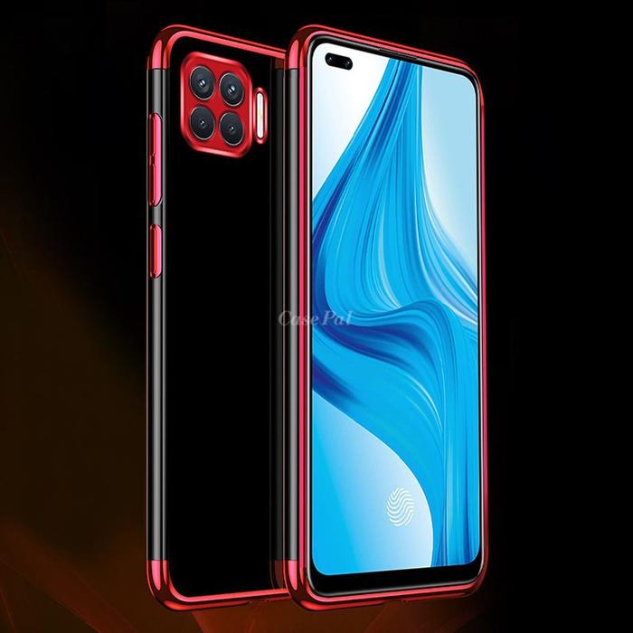 Gambar Case Oppo Reno 4F Case Plating Premium Softcase dari toko besar accessories Kota Administrasi Jakarta Utara Tokopedia