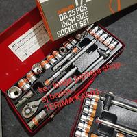 Gambar INCHI 6PT atau 12PT IWT MATA SOK SET 25PC 5/16 sd 1,1/4 1/2Dr IWT KUNCI sokET set in 25pc SYOK SHOCK dari kings jupiters shop Kota Administrasi Jakarta Barat 2 Tokopedia