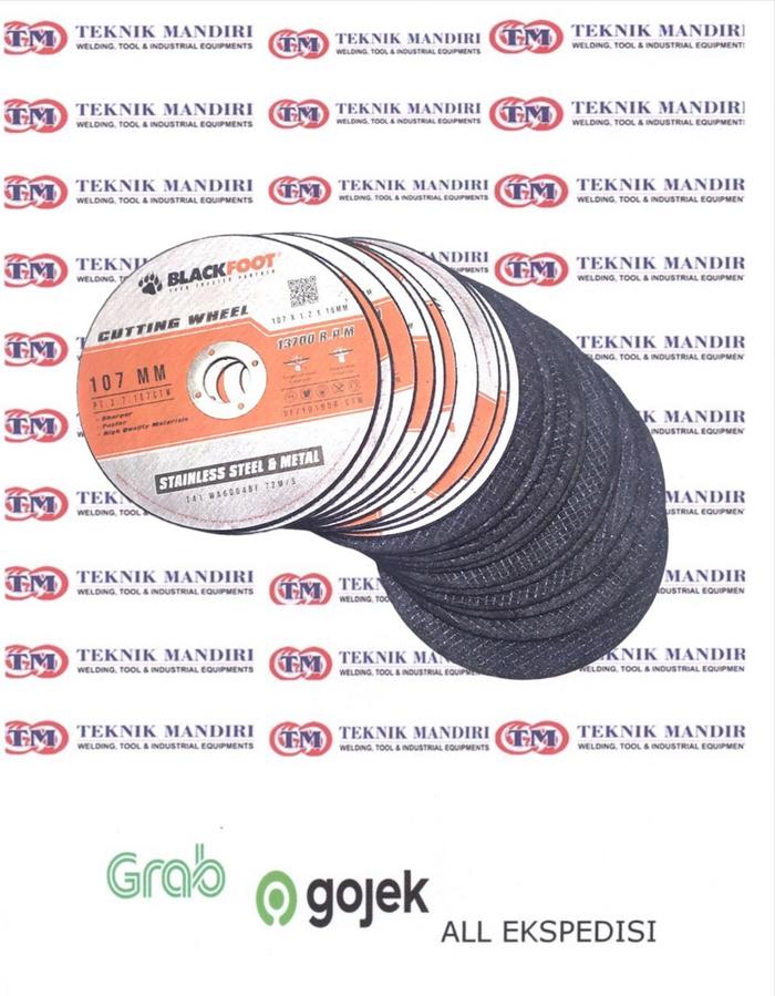 Gambar BLACKFOOT CUTTING WHEEL / BATU GERINDA POTONG 4" × 1.2 × 16MM dari Nusatara Perkasa Abadi Kota Samarinda Tokopedia