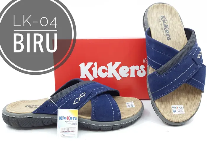 Gambar Fashion Sandal Pria Terbaru Termurah Merk Kickers Kode LK-04 dari majujayashop1 Kota Surabaya 5 Tokopedia