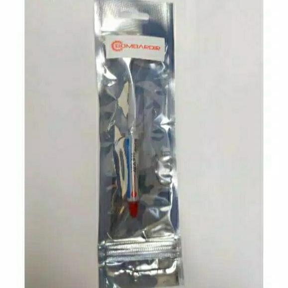 Gambar SILICON GREASE BOMBARDIER PASTA IC PENDING TRANSISTOR dari Sahabat Daya Elektronik Kota Makassar Tokopedia