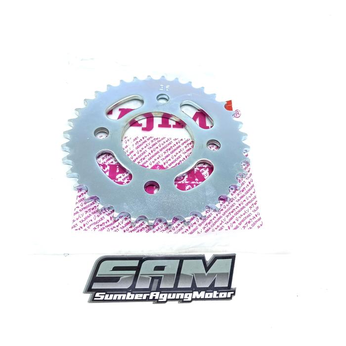 Gambar GIGI GEAR BELAKANG HONDA GL 100 36 GOOD QUALITY MERK TAJIMA dari Sumber Agung Motor Kab. Magelang Tokopedia