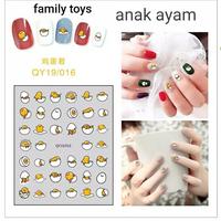 Gambar stiker kuku 3d anak dewasa nail art sticker hiasan cat kuku family toy dari Familytoys2020 Kota Administrasi Jakarta Utara 5 Tokopedia