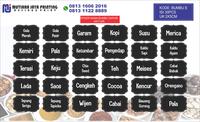 Gambar STIKER BUMBU DAPUR WATERPROOF, STIKER NAMA KEPEMILIKAN BARANG ANTI AIR dari mutiara jaya printing Kab. Bekasi 5 Tokopedia