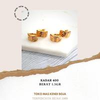 Gambar Anting Emas Asli Klep Balok dari Toko Mas Kendi Boja Kab. Kendal 1 Tokopedia