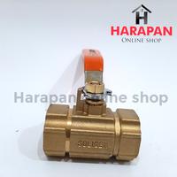 Gambar STOP KRAN KUNINGAN 3/4" - STOP KERAN 3/4 INCH SOLIGEN BALL VALVE 3/4IN dari Harapan onlineshop Kota Administrasi Jakarta Timur 3 Tokopedia