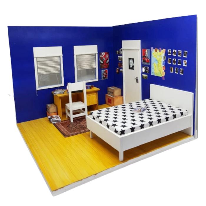 Gambar SET Diorama Kamar 1:12 dari Rendy Toys Store Kota Surakarta Tokopedia