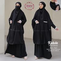 Gambar Kalula french khimar terbaru setelan busana muslim cadar hitam dari Wirawan Asli Kab. Sukoharjo 1 Tokopedia
