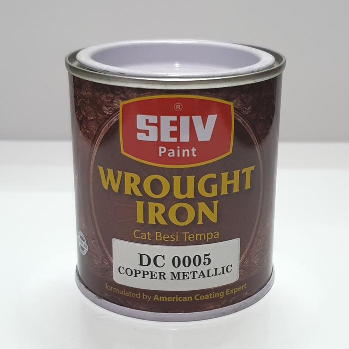 Gambar Cat Besi Tempa SEIV 1/4 Ltr Wrought Iron COPPER / Cat Besi Tembaga dari ARS Building Mart Kota Bandung Tokopedia
