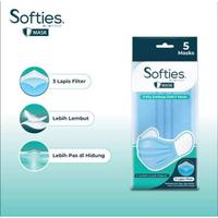 Gambar Masker Softies Dayli Earloop 3ply Promo 2 pack isi 10pcs dari BLUE A SHOP Kota Semarang 2 Tokopedia