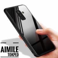 Gambar Iphone 11 pro Max Back Case Cover Glass Anti Baret Black Glass dari AIMILE Jakarta Pusat 1 Tokopedia
