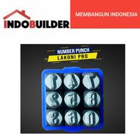 Gambar LAKONI PRO NUMBER PUNCH 8 MM ISI 9 PCS / STEMPEL BESI ANGKA NOMOR dari Indo Builder Kab. Tangerang 2 Tokopedia