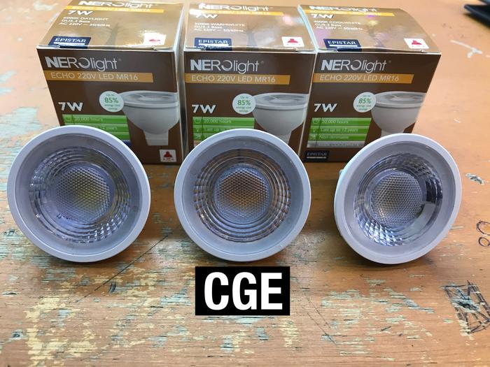 Gambar Mr16 nero 220v / mr16 nero 12v / lampu mr16 nero 12volt 220volt tusuk dari Cahaya Gemilang Electric Kota Administrasi Jakarta Pusat Tokopedia