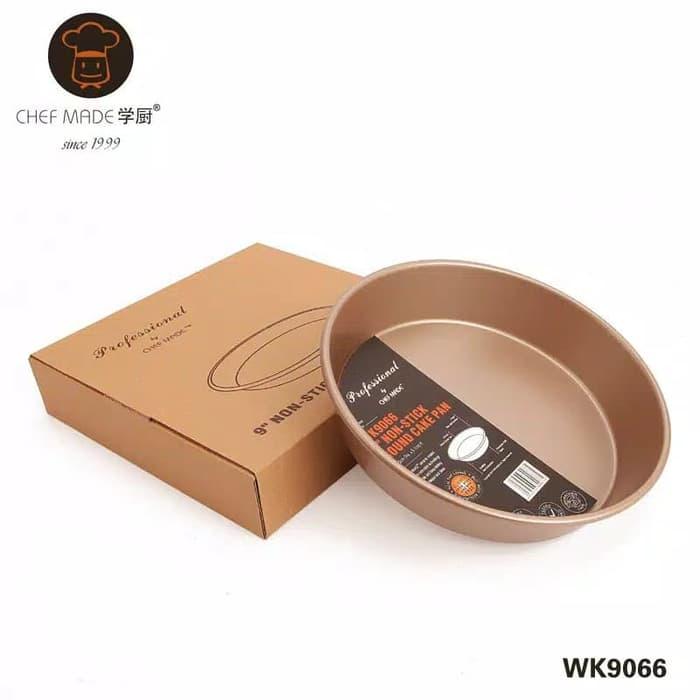 Gambar Chefmade WK9066 - Pizza Pan 9inch/ loyang bulat 24 cm / Round Cake Pan dari Trinity Kitchen Kota Administrasi Jakarta Barat Tokopedia