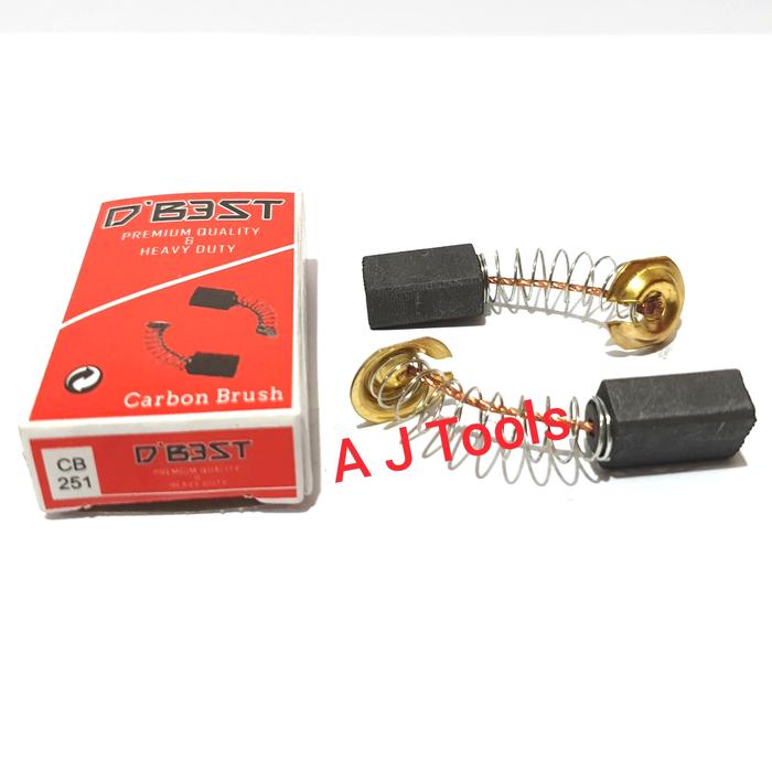 Gambar CARBON BRUSH 251 / SEPUL / ARANG / BOSTEL / CB 251A dari ANUGRAH JAYA TOOL Kota Administrasi Jakarta Barat Tokopedia