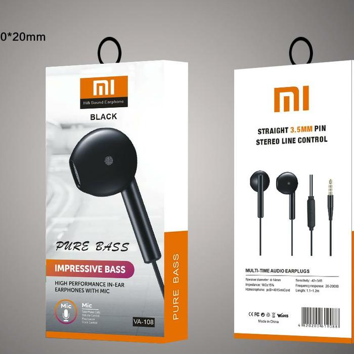 Gambar handset earphone bass xiaomi brand suara mantap dari alliens89 Kota Administrasi Jakarta Barat Tokopedia