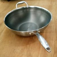 Gambar Frying Pan stainless steel/Wok Pan stainless steel 32cm anti lengket dari dapurstainless89 Kota Administrasi Jakarta Barat 1 Tokopedia