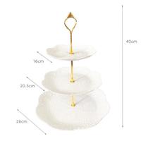 Gambar Blesstenia - Piring Saji Cake 3 Susun | 3 Layer Cake Stand dari Blesstenia Kota Medan 5 Tokopedia